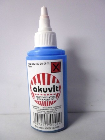 AKUVIT AKKUMULÁTOR REGENERÁLÓ 78ML.