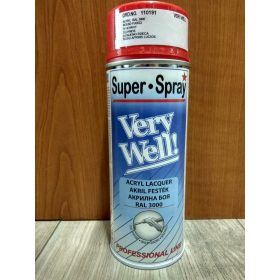 VERY WELL AKRIL FESTÉK PIROS 400ML