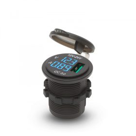 USB ALJZAT BEÉPÍTHETŐ, FESZÜLTSÉGMÉRŐVEL