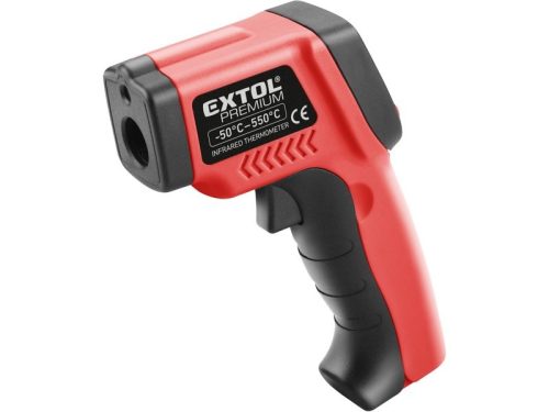 EXTOL INFRAVÖRÖS DIGITÁLIS HŐMÉRŐ -50°C~ +550°C