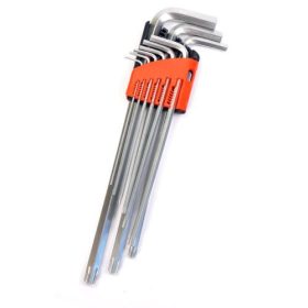 MÖLLER IMBUSZKULCS KÉSZLET, 6 SZÖGŰ, TORX 9 DB-OS