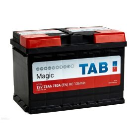 TAB AKKUMULÁTOR TAB MAGIC 12V 78AH 750A JOBB+