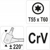 YATO TORX CSAVARKULCS T55xT60