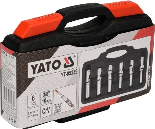 YATO GYÚJTÁSSZERELŐ KULCSKÉSZLET 3/8'