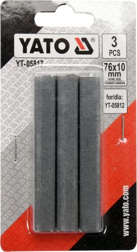 YATO CSERÉLHETŐ POFA HÓNOLÓHOZ 3DB 76X10MM