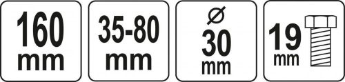 YATO GÖMBFEJ KINYOMÓ 35-80MM