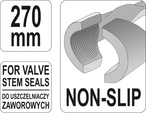  YATO SZELEPZÁR SZIMERING FOGÓ 270MM