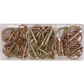 YATO RUGÓS BIZTOSÍTÓSZEG KÉSZLET 50DB