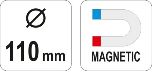 YATO MÁGNESES CSAVARTARTÓ TÁLCA 110MM Ø