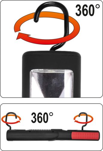 YATO AKKUS SZERELŐ LED LÁMPA 3W COB