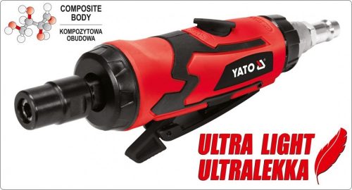 YATO PNEUMATIKUS EGYENES CSISZOLÓ KÖNNYÍTETT 113L/PERC 6,3 BAR