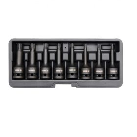 YATO RIBE DUGÓKULCS KÉSZLET ÜTHETŐ 1/2' 8 RÉSZES