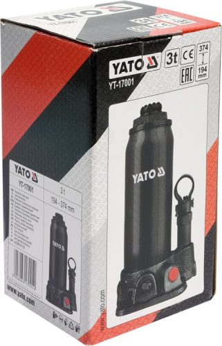 YATO HIDRAULIKUS OLAJEMELŐ 3T 194-374MM