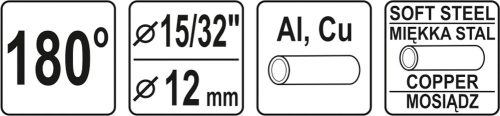 YATO KÉZI CSŐHAJLÍTÓ 12MM