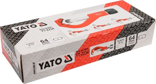 YATO GÖRGŐS CSŐVÁGÓ ø 14-63MM