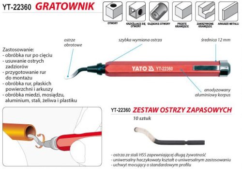 YATO UNIVERZÁLIS GYORS SORJÁZÓ 