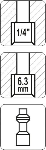 YATO PN. STANDARD GYORSCSATLAKOZÓ 1/4' BELSŐ MENETES
