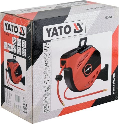 YATO AUTOMATIKUS PN. TÖMLŐDOB 9,5MMX15M 20BAR