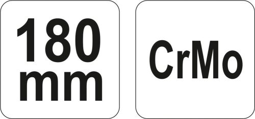 YATO KOMBINÁLT ANYA-CSŐFOGÓ 180MM