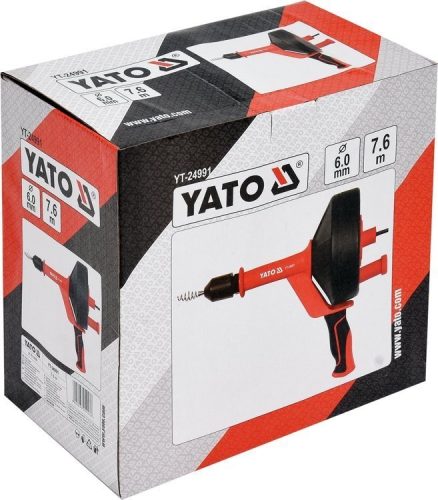 YATO CSŐTISZTÍTÓ SPIRÁL FÚRÓGÉPRE 7,6M, ? 6MM