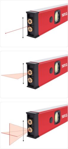 YATO LÉZERES VÍZMÉRTÉK 