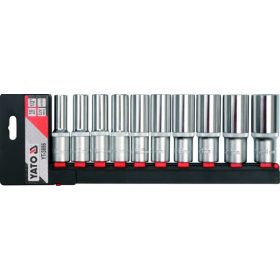 YATO DUGÓKULCS KÉSZLET, 10 DARABOS, 1/2' 12.5MM