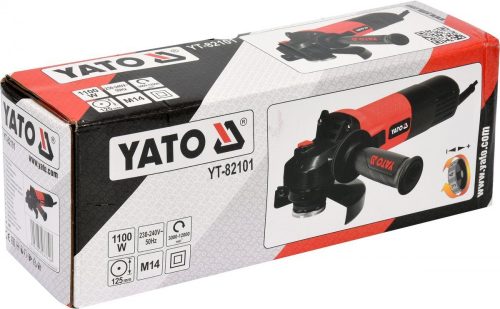 YATO SAROKCSISZOLÓ 125MM 1100W ÁLLÍTHATÓ SEBESSÉG