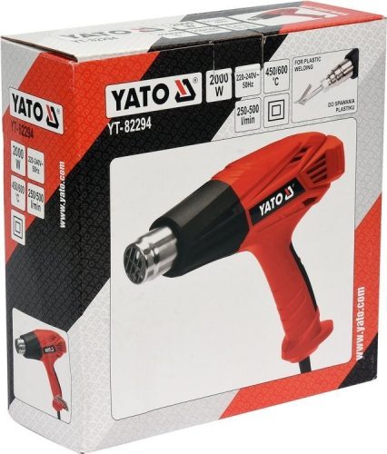 YATO HŐLÉGFÚVÓ 2000W 450-600°C