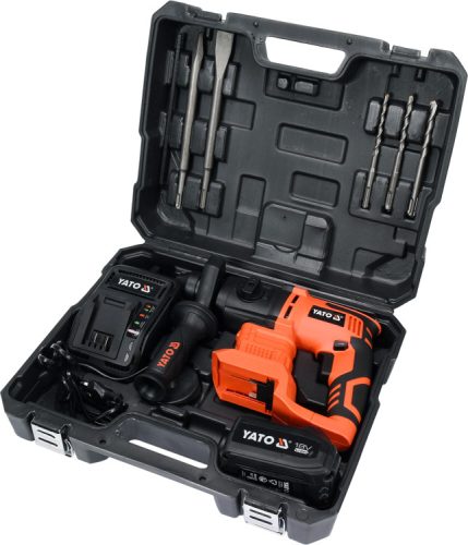 YATO AKKUS FURÓKALAPÁCS 18V SDS-PLUS 1X3,AH AKKU+TÖLTŐ