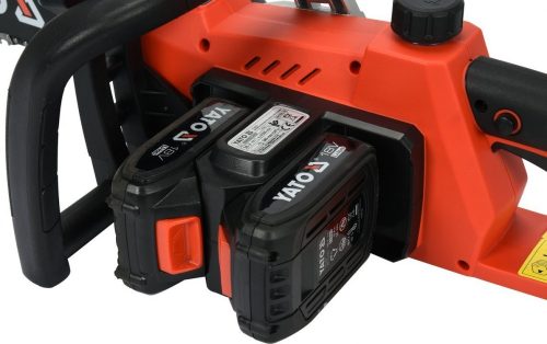 YATO AKKUS LÁNCFŰRÉSZ 18V 2X2,0Ah AKKU+TÖLTŐ