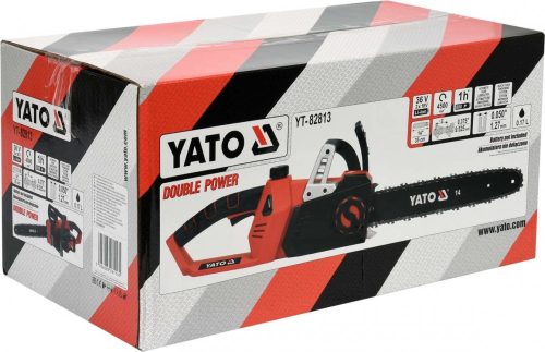 YATO AKKUS LÁNCFŰRÉSZ 18V AKKU-TÖLTŐ NÉLKÜL