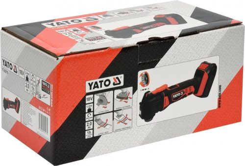 YATO AKKUS MULTIFUNKCIÓS VÁGÓSZERSZÁM 18V 2,0Ah AKKU+TÖLTŐ