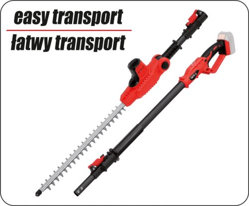 YATO AKKUS LOMBNYÍRÓ 18V AKKU-TÖLTŐ NÉLKÜL 207-274CM