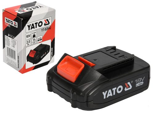 YATO AKKUMULÁTOR 18V 2,0Ah Li-ion