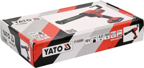 YATO AKKUS KITTKINYOMÓ PISZTOLY 18V 4,0Ah AKKU+TÖLTŐ