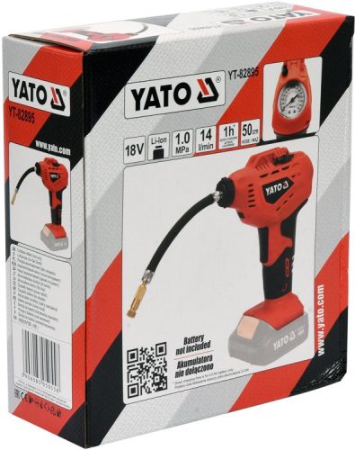 YATO AKKUS PUMPA 18V AKKU-TÖLTŐ NÉLKÜL
