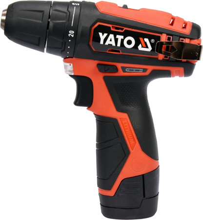 YATO AKKUS FÚRÓCSAVAROZÓ 12V 2,0Ah AKKU+TÖLTŐ