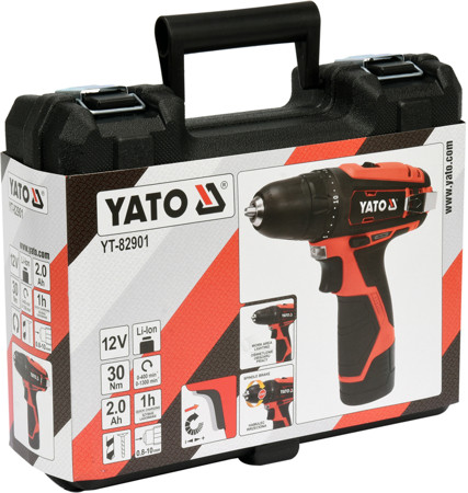 YATO AKKUS FÚRÓCSAVAROZÓ 12V 2,0Ah AKKU+TÖLTŐ
