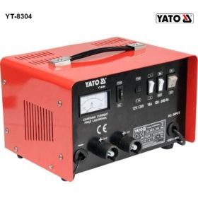 YATO AKKUMULÁTOR TÖLTŐ BOOST FUNKCIÓVAL 12/24V 16A