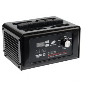 YATO AKKUMULÁTOR TÖLTŐ 12-24V 30A 50-600Ah