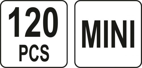 YATO BIZTOSÍTÉK KÉSZLET MINI 5-30A 120 RÉSZES